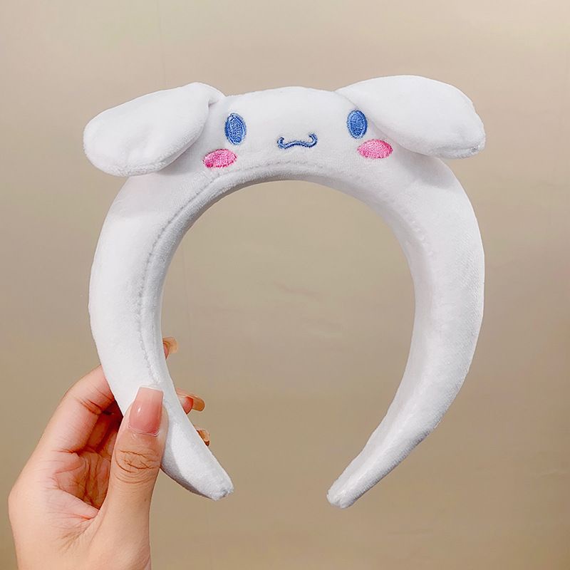 BANDO BANDANA CINNAMOROLL KUROMI MELODY POMPOMPURIN HEADBAND TEBAL AKSESORIS RAMBUT IMPOR