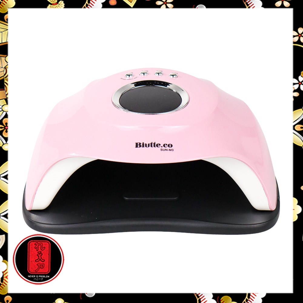 Biutte.co Pengering Kutek Kuku UV LED Nail Dryer 45LED 180W - SUN-M3 - Pink