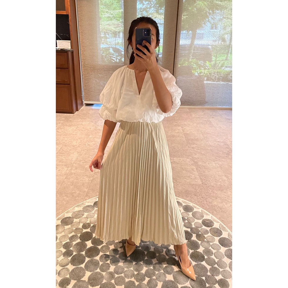 (01) MBL Rok Plisket Classic Pleated Skirt Dewasa Standard / Rok Plisket Mayung