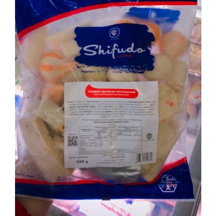 

Steamboat Seafood Set Shifudo 500gram