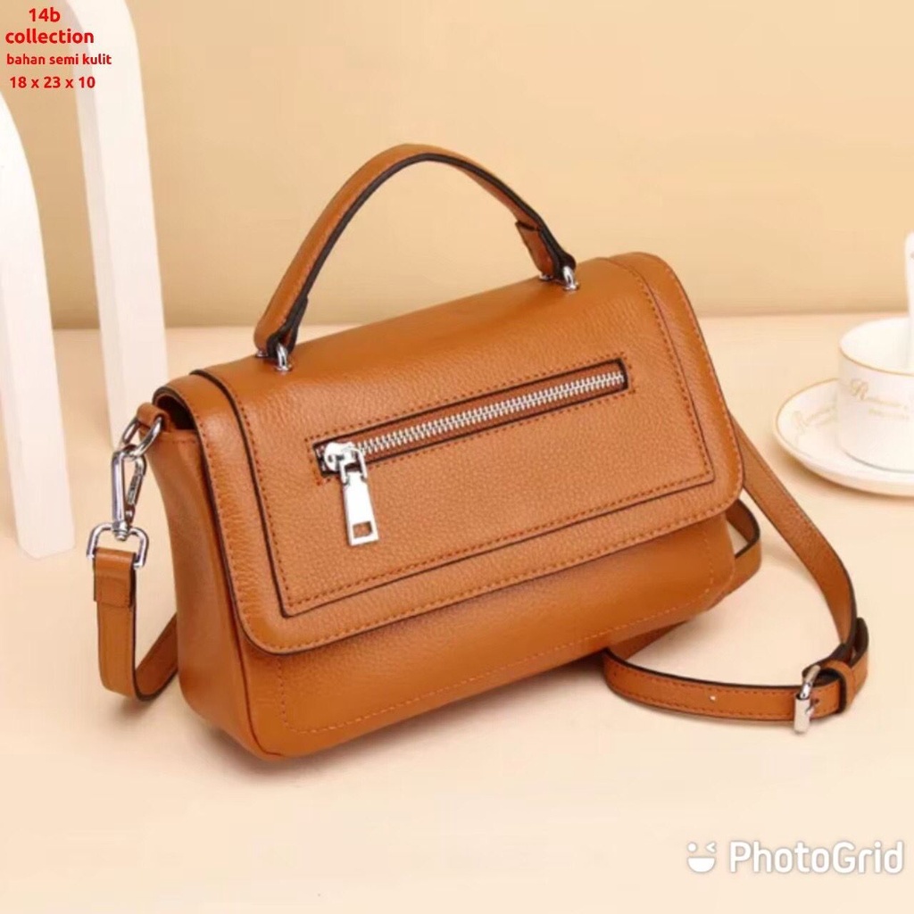 Tas selempang tutup seleting patbelasbe / tas selempang wanita