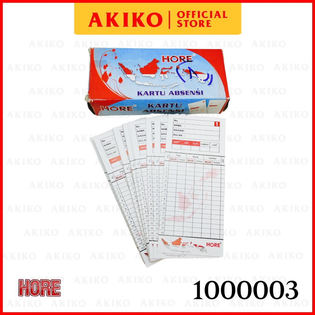 

Kartu Absen Hore