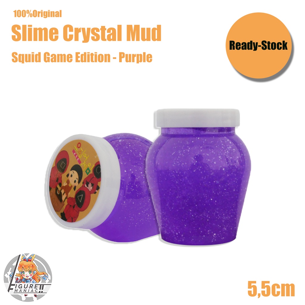 Mainan Anak - Slime Squid Game Edition Import Premium Slime Lucu Cute Slime Aman Crystal Mud Galaxy Mud