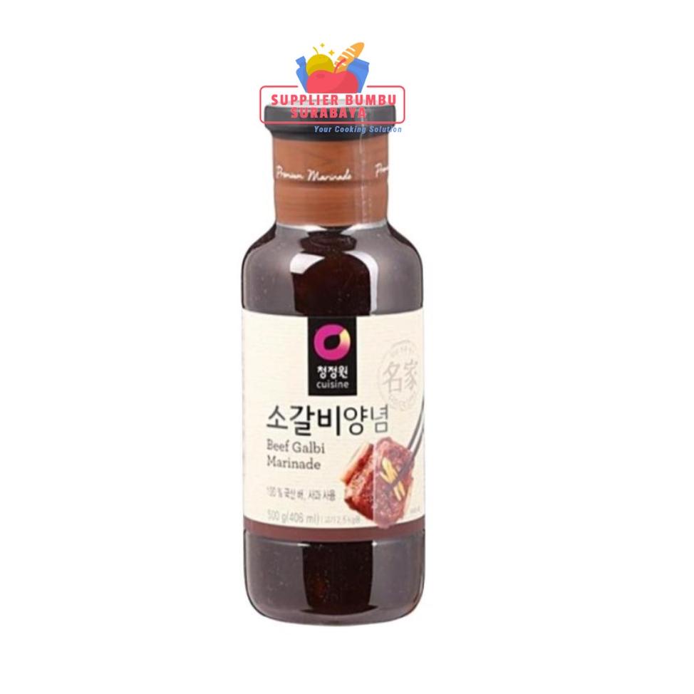 

(No)[M95O]㊛| Daesang Chung Jung One - Korean Beef Bulgogi Galbi Spicy Marinade Sauce 500g banyak diminati