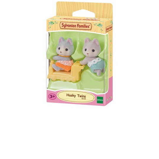Mainan Koleksi Sylvanian Families Husky Twins