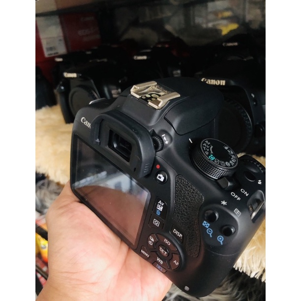 kamera canon eos 1200d body only like new lengkap box