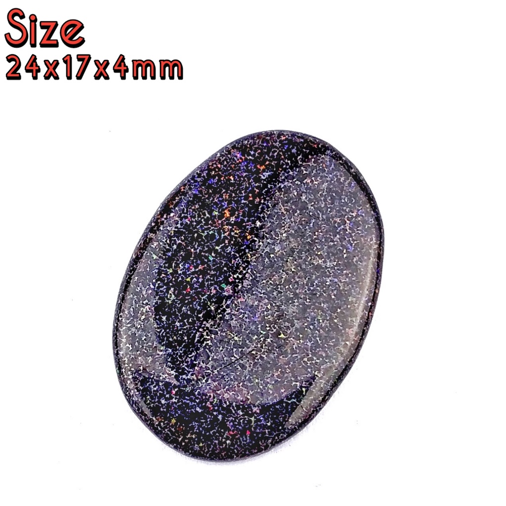 Natural Batu Permata Kalimaya Black Opal Boulder Matrix Andamooka Australia Termurah