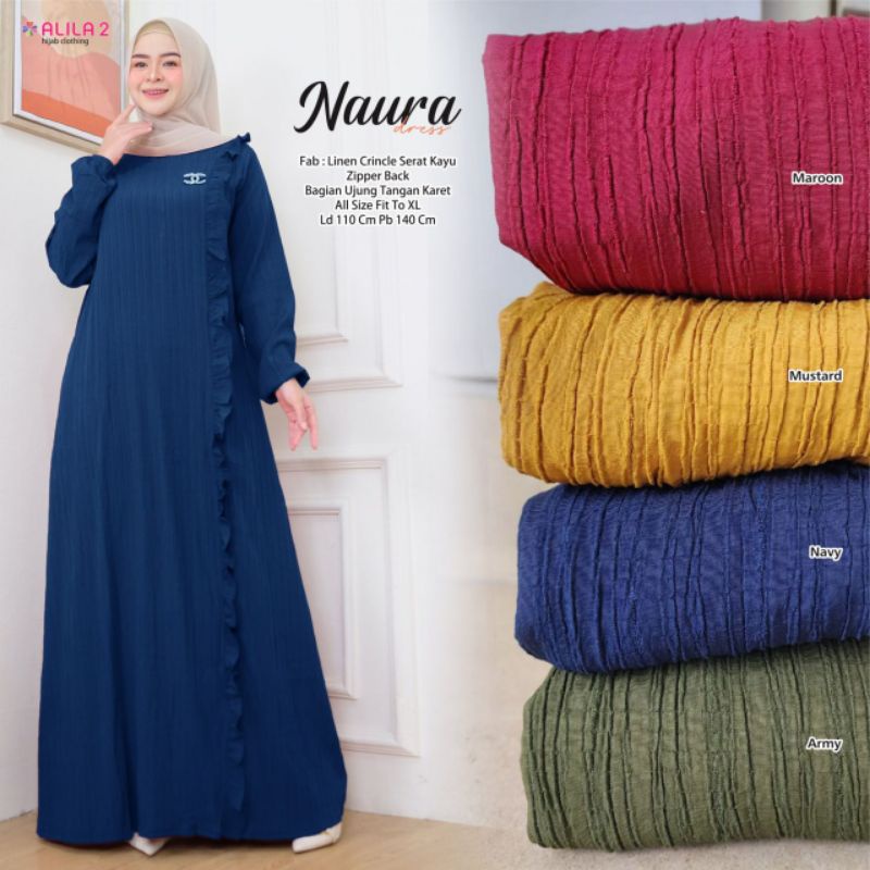 NAURA DRESS ORI BERLABEL ALILA