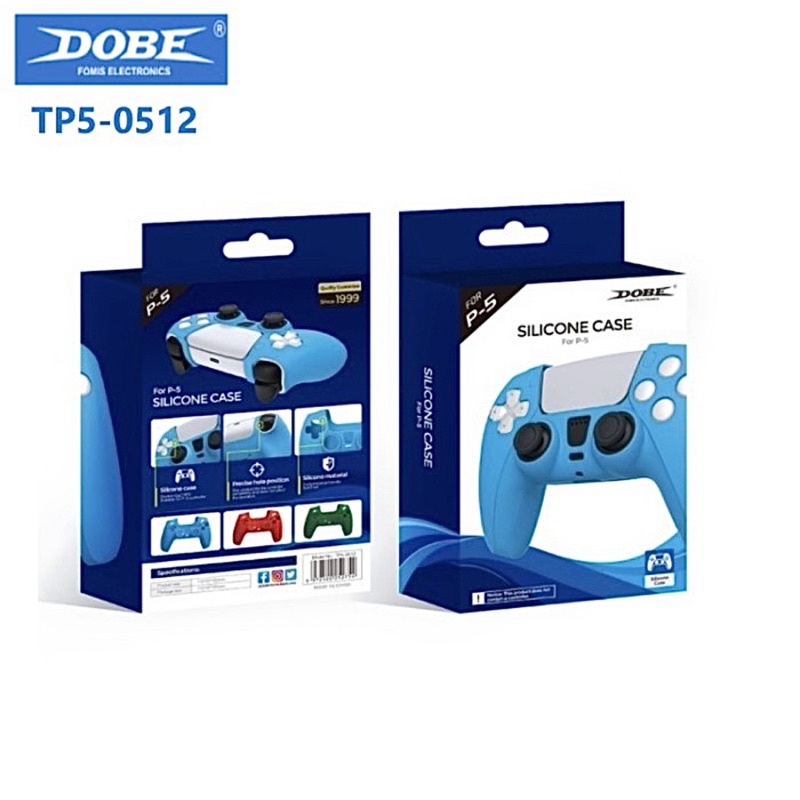 PS5 Dobe Silicon Case Silikon Pelindung Stik Stick PS 5 Dualsense Dual Sense Playstation 5