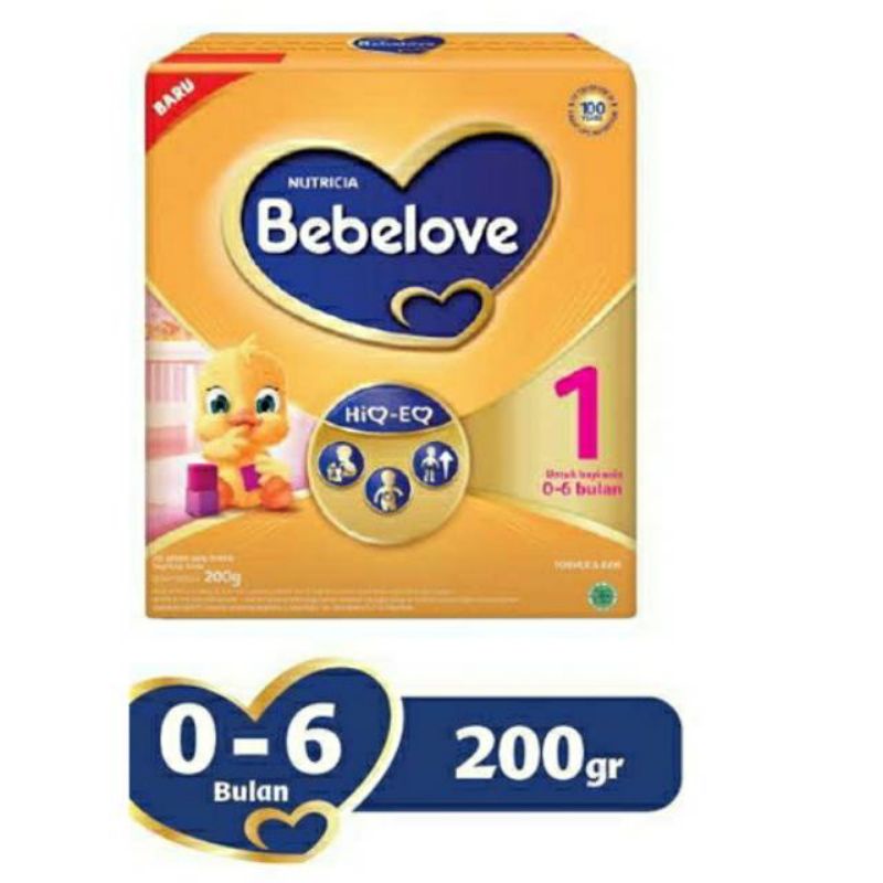 SUSU BEBELOVE 1/0-6 bulan dan BEBELOVE 2/6-12 bulan