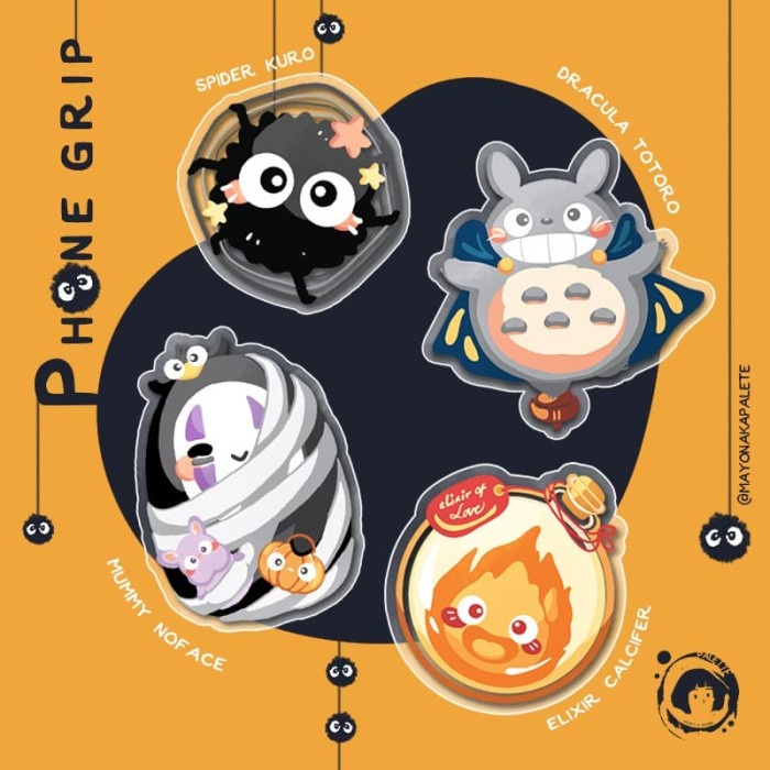 

GHIBLI HOLLOW PHONE GRIP