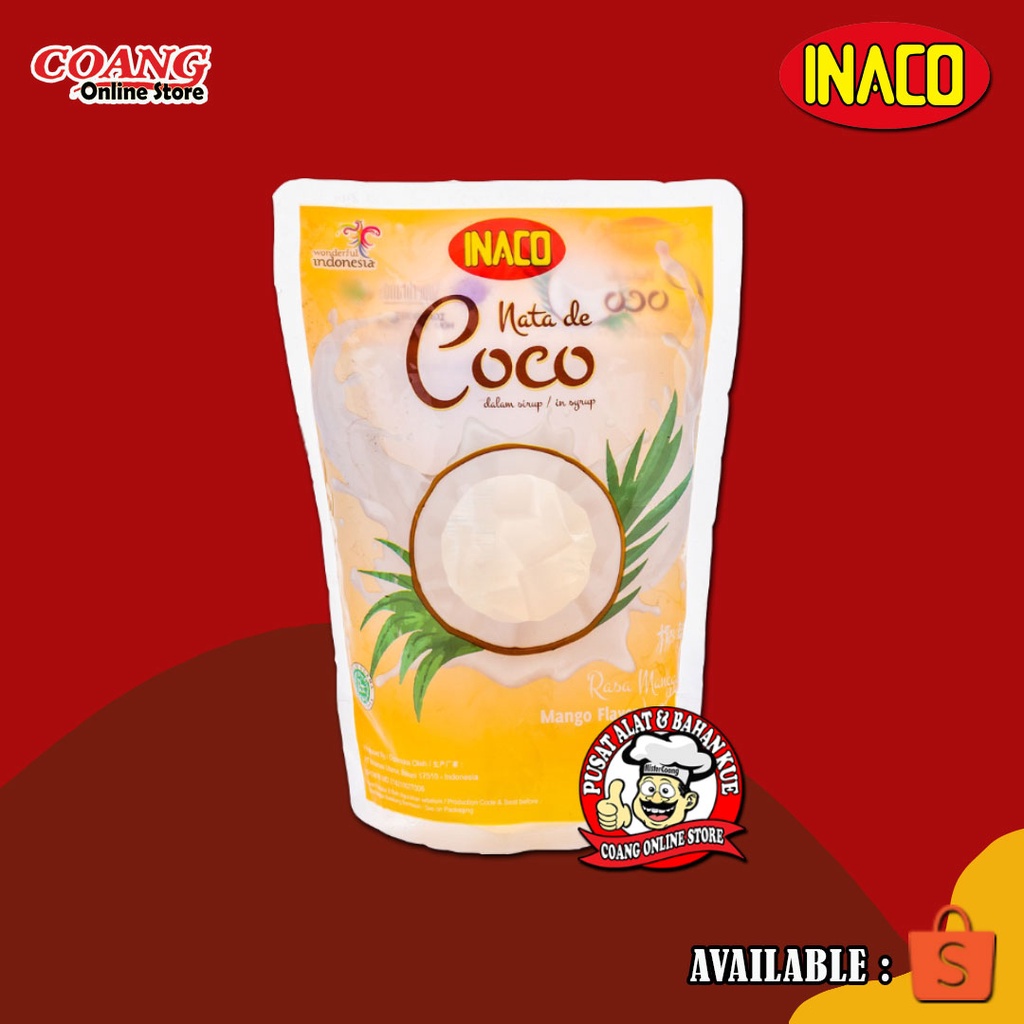 

INACO NATA DE COCO MANGO 360 GRAM