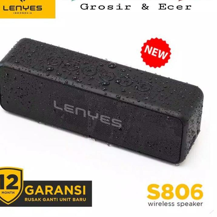 Stok Baru RY - Speaker Bluetooth lenyes S806 Original Waterproof IP67 / speaker aktif lenyes s806 s 