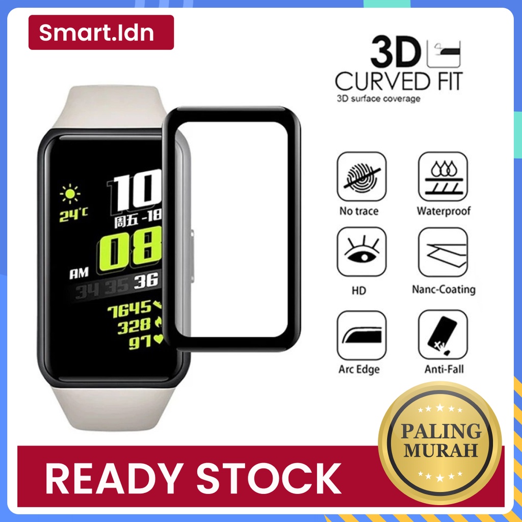 Anti Gores HUAWEI BAND 6 7 Screen Protector Soft Clear Film Honor Band 6 2D/3D