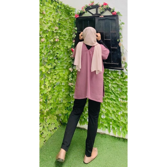 ATASAN BLOUSE WANITA AIRFLOW/MODEL KALONG TOP