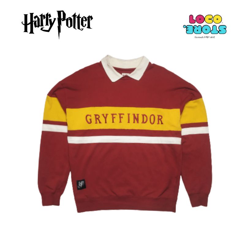 Harry Potter x Spao Gryffindor Series Rugby Sweatshirt