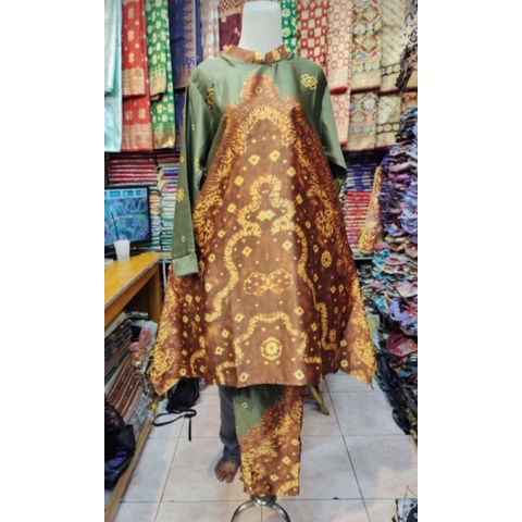 Setcel jumputan sutra