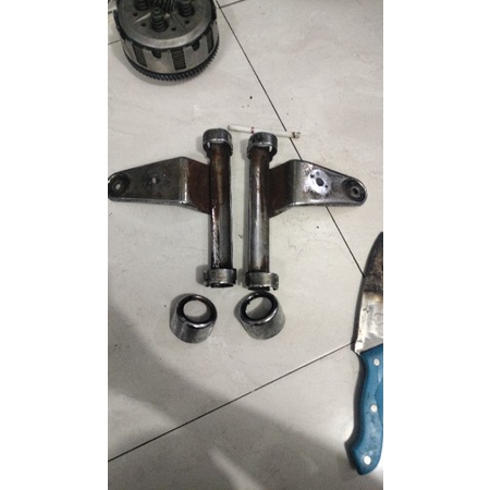 breket lampu depan belakang rx king kobra original copotan motor