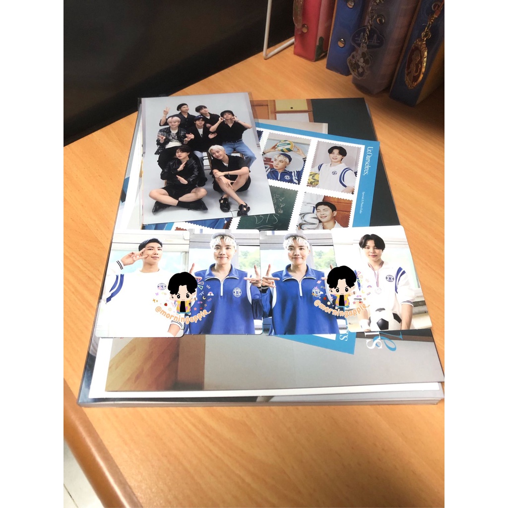 [READY STOCK] SPECIAL 8 PHOTO-FOLIO US, OURSELVES & BTS 'WE'  SET DENGAN KALENDER DAN OUTBOX FIRST P