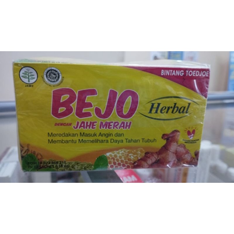 bejo jahe merah isi 12 sachet