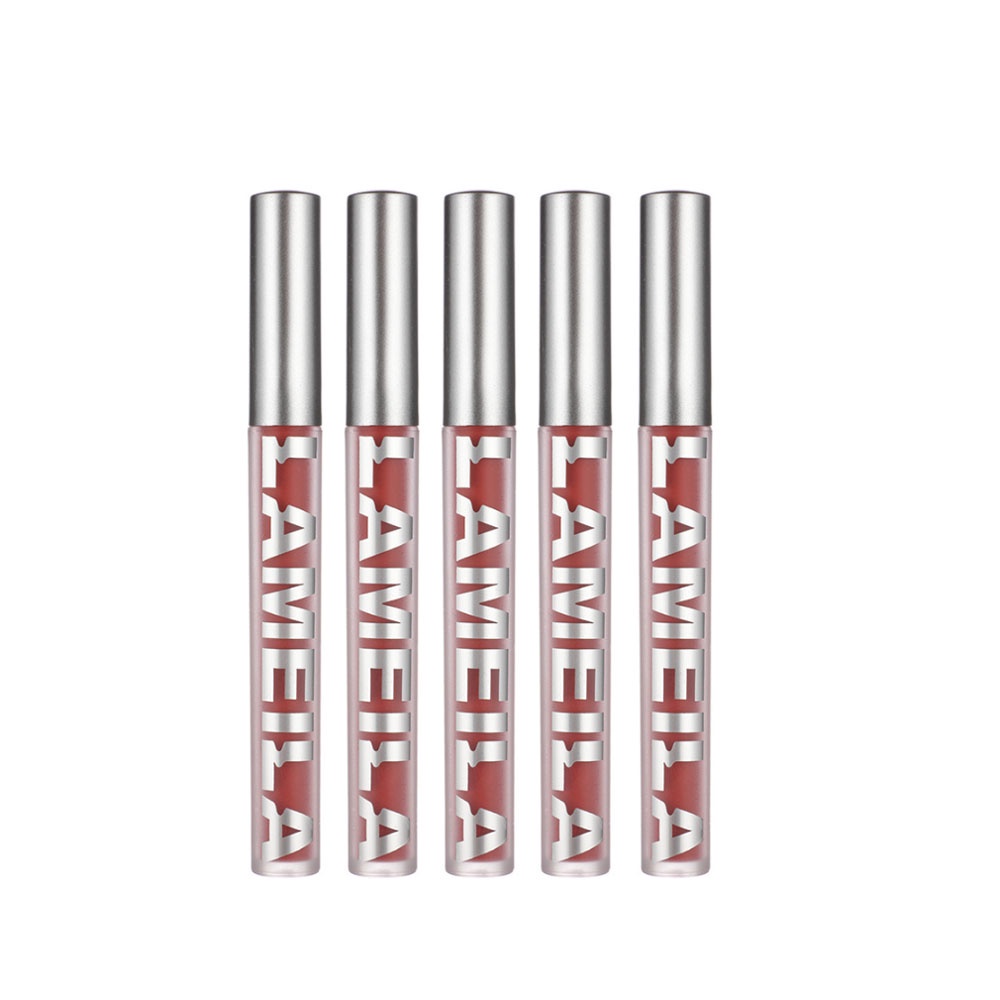 Lameila 2028 Matte Lip Tint 6 Varian Warna Tahan Air Tahan Lama