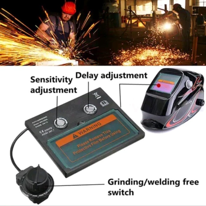 Kaca Las Otomatis Auto Dark