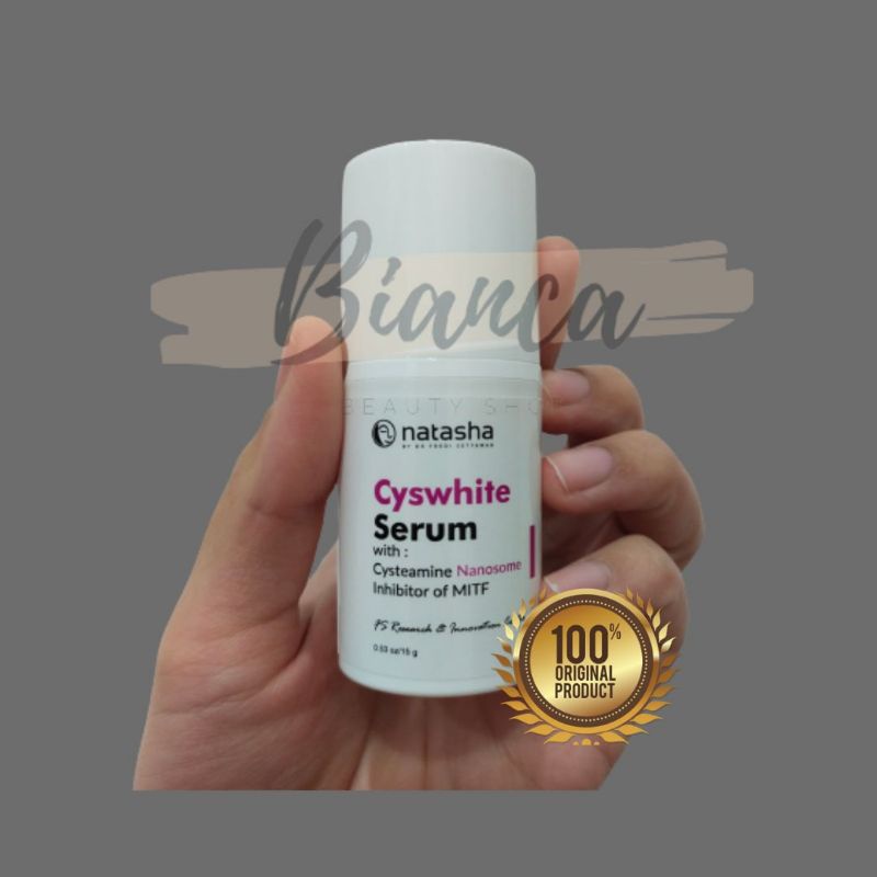 CYSWHITE SERUM/SERUM PENCERAH/ SERUM FLEK/SERUM NATASHA/SERUM BRIGHTENING