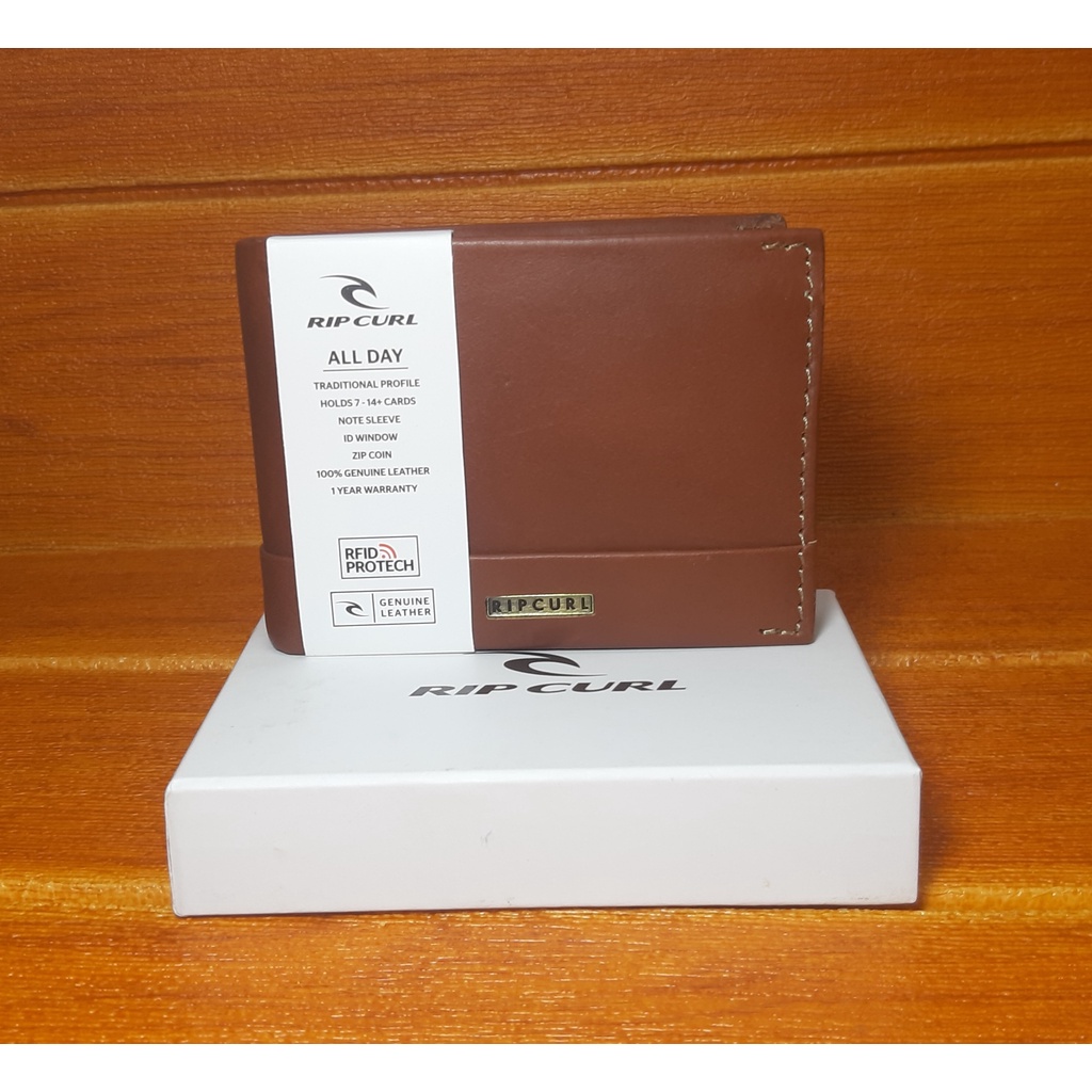 Dompet Ripcurl Pria Original P21 Horizons rfid all day - cognac