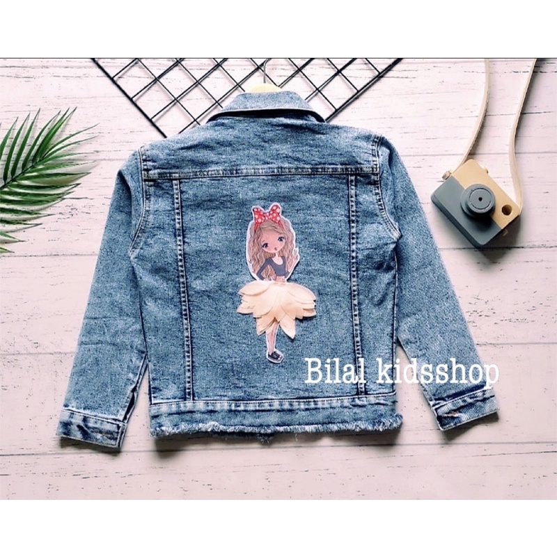 JAKET JEANS ANAK PEREMPUAN 1-12th