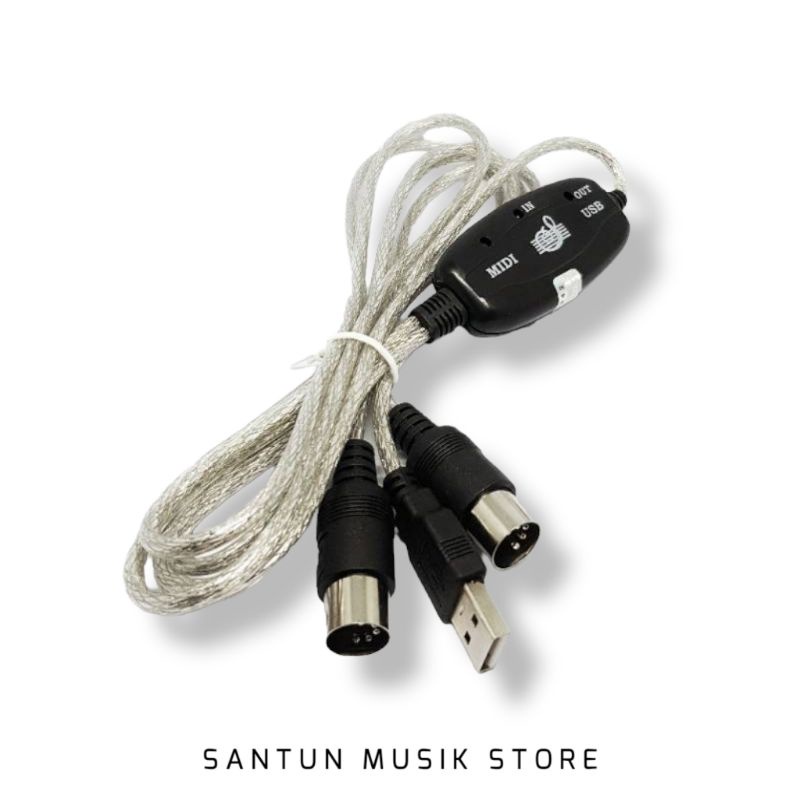 Kabel Midi Keyboard Usb All Keyboard Original