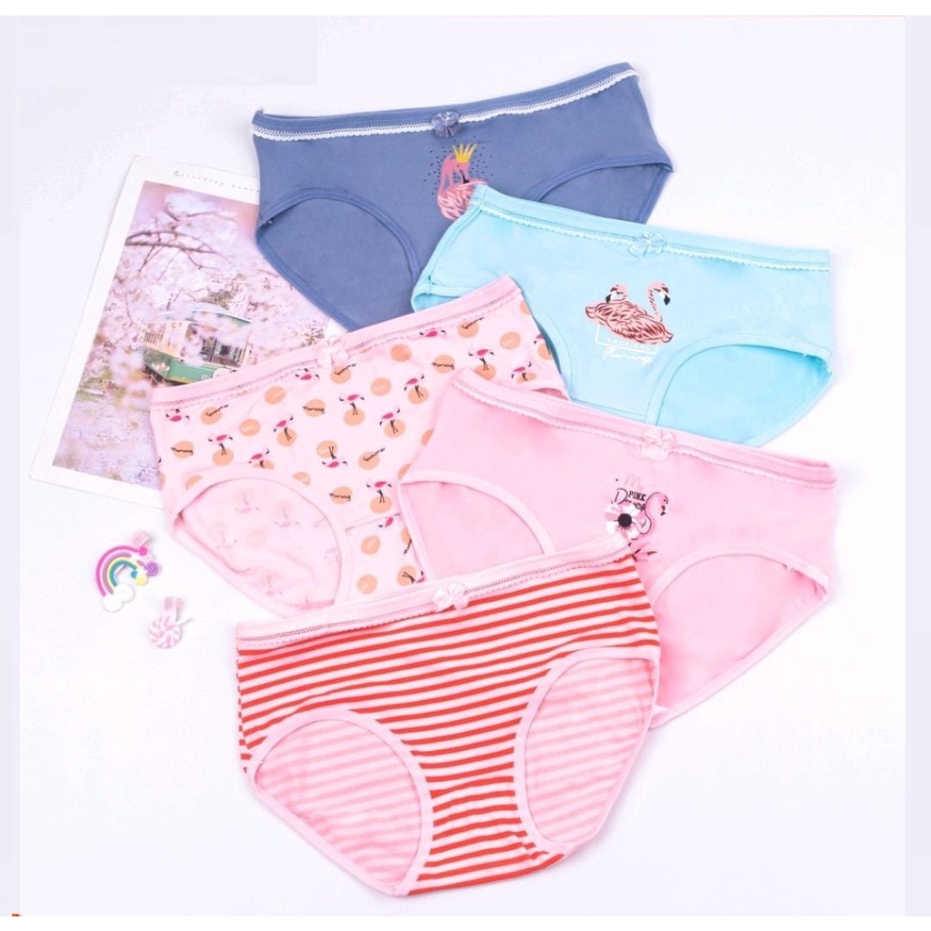 LUSINAN!! Celana Dalam Motif LUCU Cd Wanita Sexy Pakaian Dalam Medel Korea Import Super Lembut