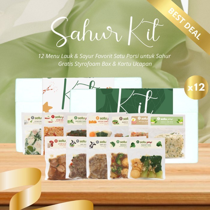 

⭐BISA COD⭐ Satu Porsi SAHUR KIT
