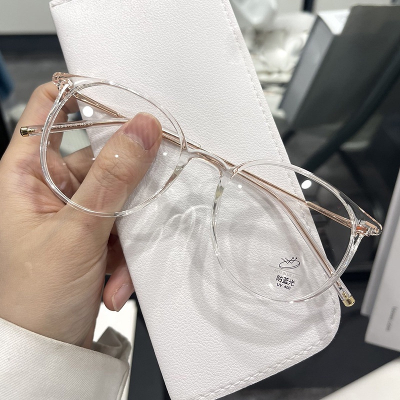 Kacamata Pelindung Anti Blue Light Antidazzle Gaya Klasik Untuk Pria Dan Wanita
