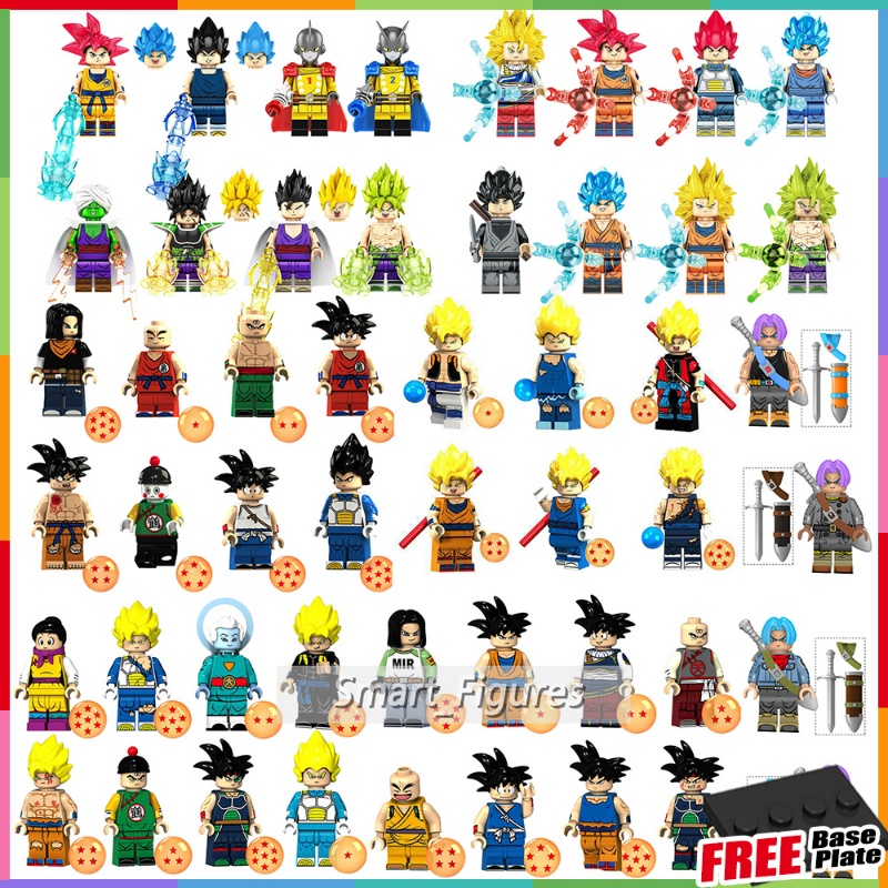 Dragon Ball Minifigures Android 17anak Goku Vegetto Torankusu Gamma 1ikat Shinhan Mini Angka Mainan Hadiah