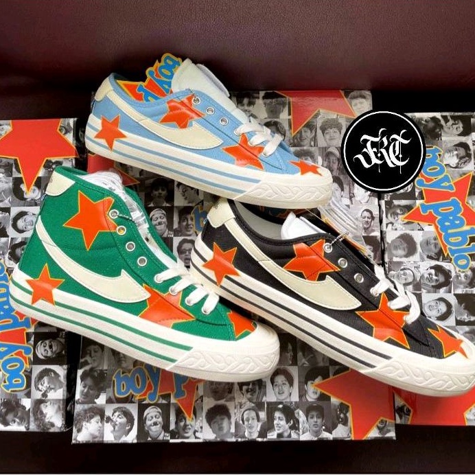 Jual [ORIGINAL 100] SEPATU COMPASS x BOY PABLO RETROGRADE LOW & HIGH