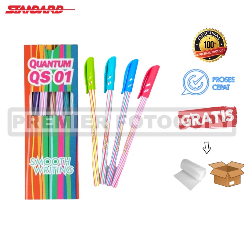

Standard - Pulpen Quantum QS-01 - Isi 12 pcs