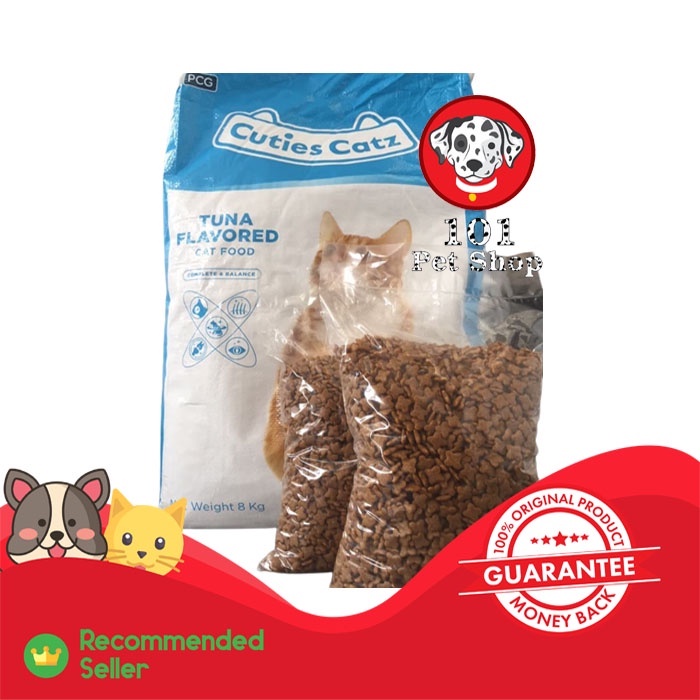 MAKANAN KUCING CUTIES CATZ TUNA 7KG ( KHUSUS GOSEND &amp; GRAB )