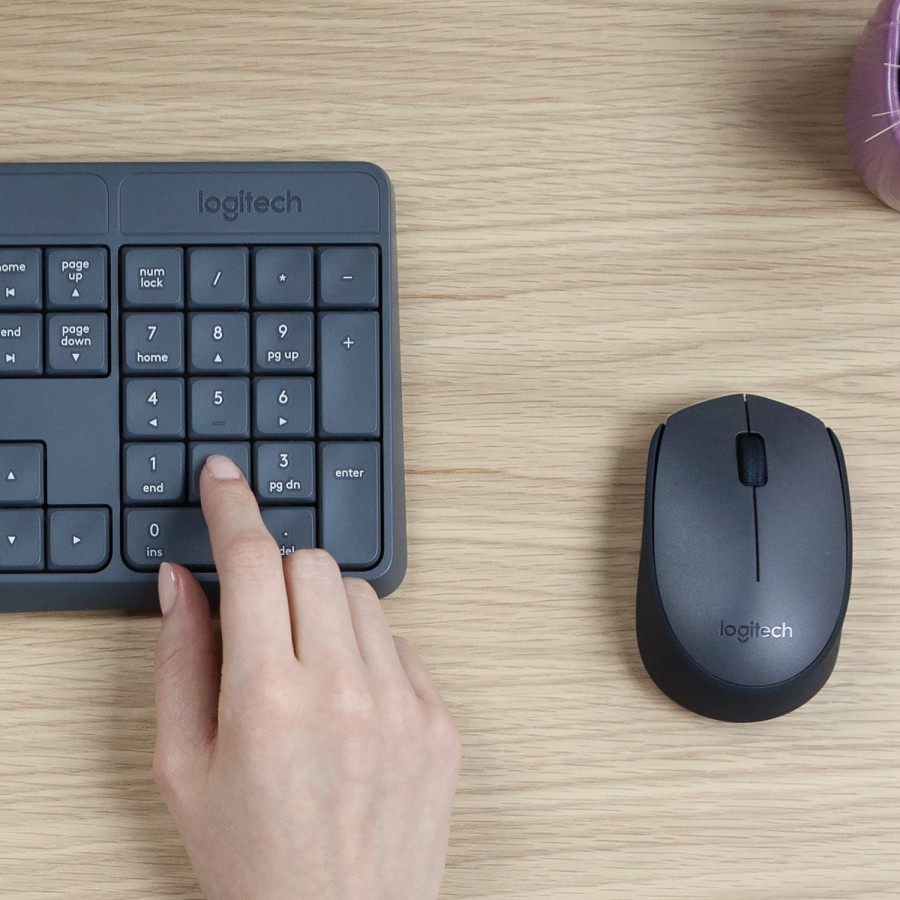 LOGITECH WIRELESS COMBO KEYBOAD + MOUSE MK235