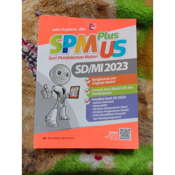 ORIGINAL BUKU SPM PLUS US SD/MI 2023 + KUNCI JAWABAN