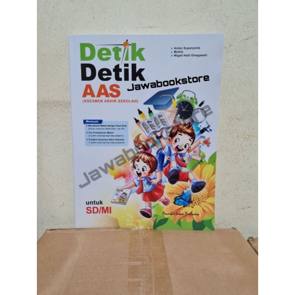 [Intan Pariwara] PROMO Buku Detik - Detik AAS Asesmen Akhir Sekolah SD / MI Free Kunci Jawaban Intan