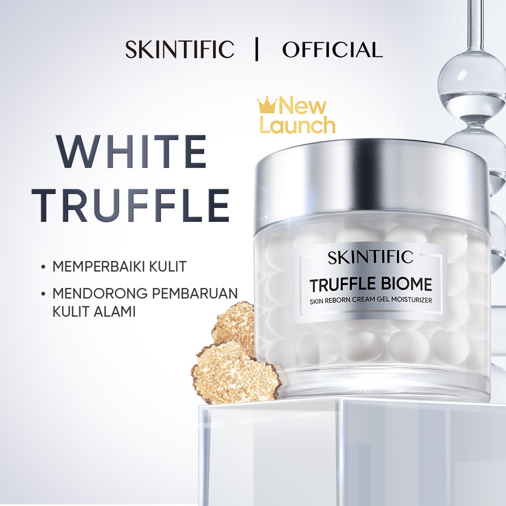 [NEW LAUNCH] SKINTIFIC Truffle Biome Skin Reborn Cream Gel Moisturizer
50g with 5X Ceramide Repair Skin for Redness / Dryness / Irritation skin