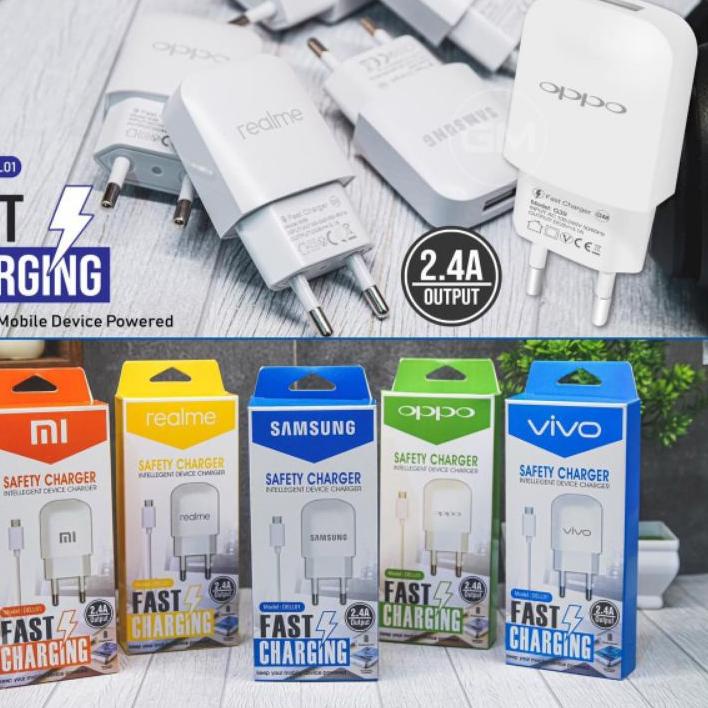 Tc/Charger Branded Dell01 / Casan DELL-01 Safety Charger 2.4a Output Micro Usb