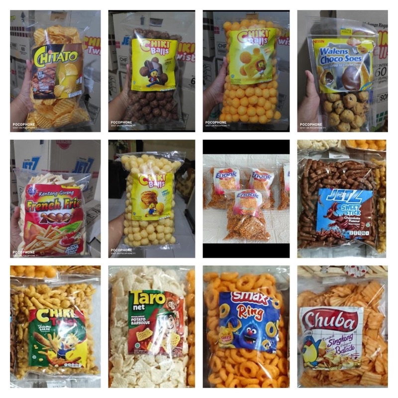 

SNACK GOOD TIME, PILLOWS, CHIKI BALLS REPACK MURAH !! 200 GRAM