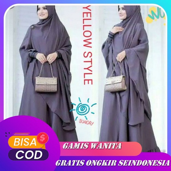 Dress Sahara Exclusive Gamis Mewah Elegan 2022 Arab Gamis Remaja Modern Kekinian Gamis Wanita Terbar