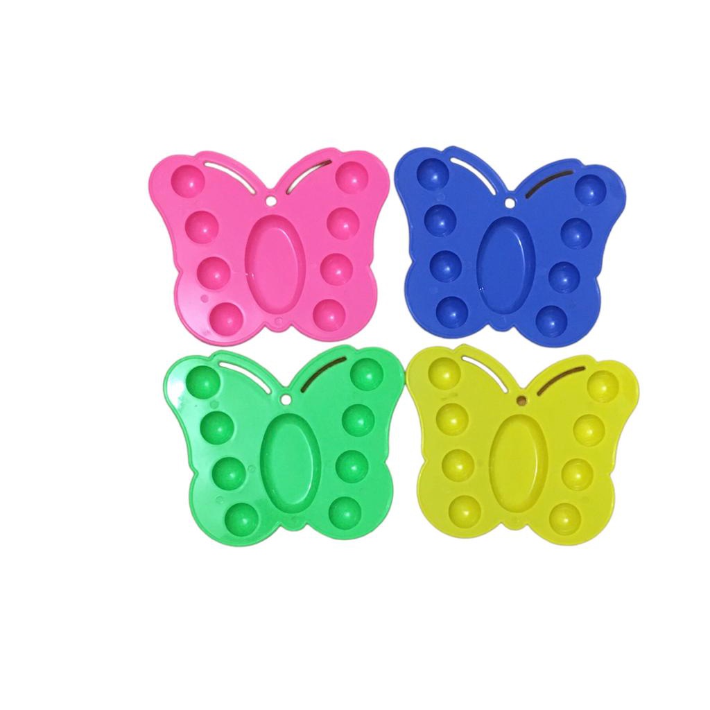 

PIRING CAT AIR KUPU-KUPU/PALET LUKIS KUPU-KUPU