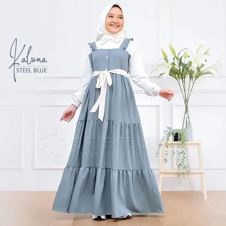 Hot - ilook  Gamis Anak Remaja Perempuan Kaluna Dress |  Gamis | Gamis Muslim | Kaluna Dress