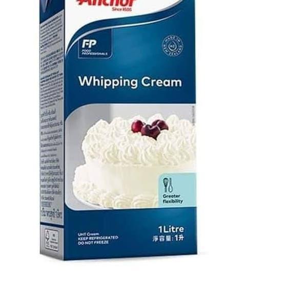 

SALE!!ANCHOR Whipping Whip Cream Krim Kue Topping Tiramisu etc 1 L Liter|KD5
