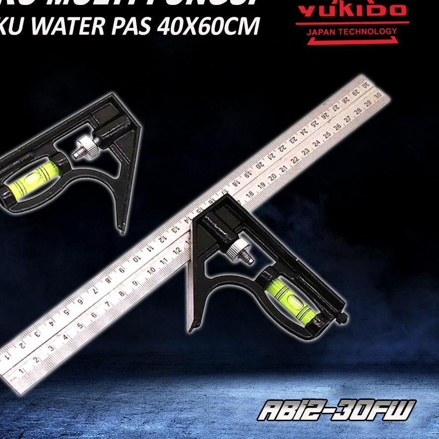 

Pasti Ada Penggaris Siku L Sudut / sekon Multifungsi Waterpass Kombinasi Sudut Presisi Air Geser Mistar / SIKU TUKANG...