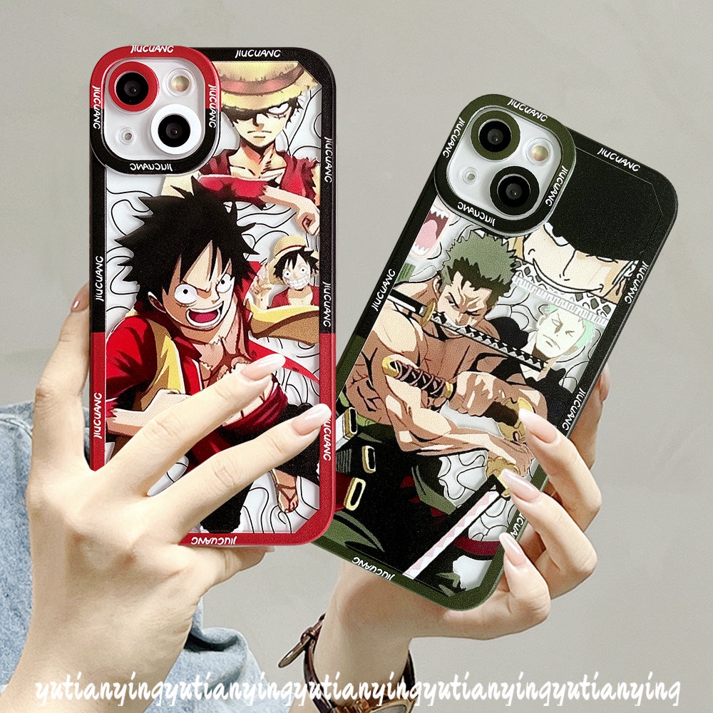 Realme C15 C25 C11 C21 C12 C31 C25s C35 C25Y C21Y C30 C20 C3 C20A GT 8Pro 8 6i 8i 9pro Plus 5i 9 5 9i 5s Cute Luffy Anime One Piece Sauron Soft Tpu Phone Case Cover