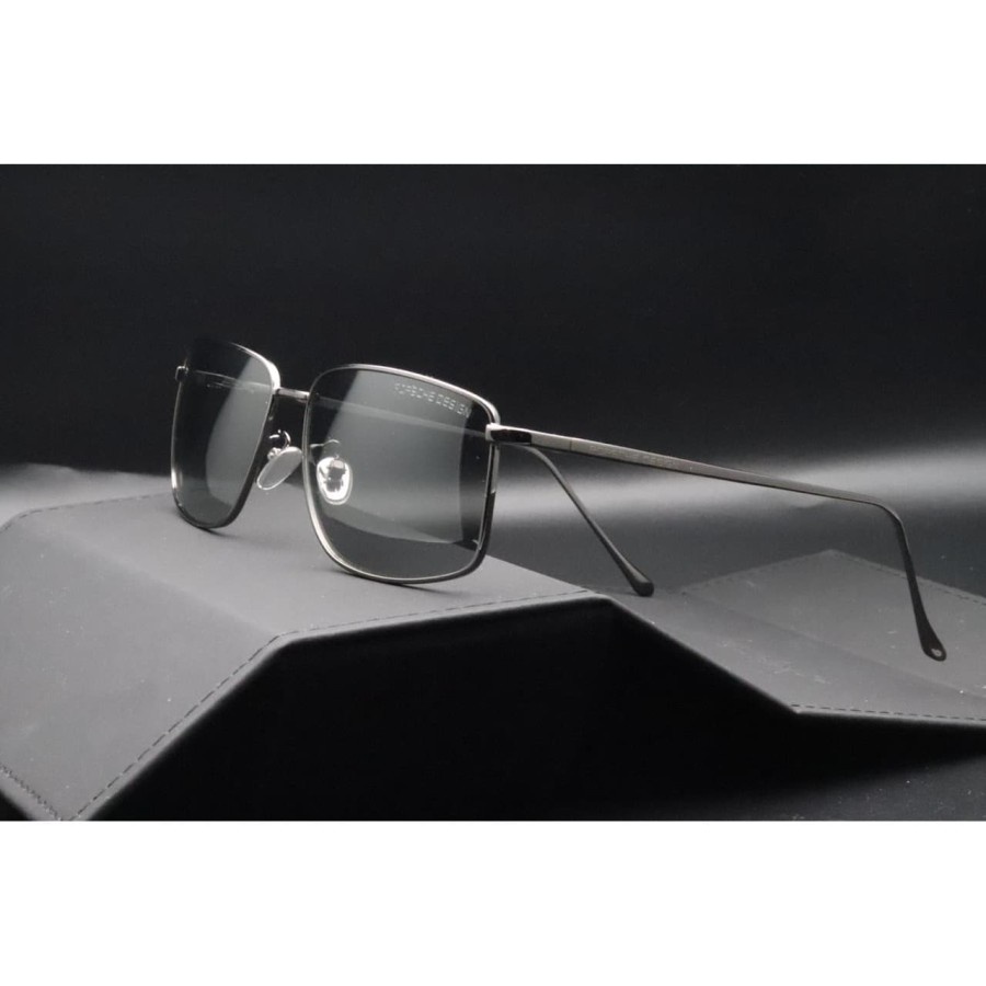 1608 Kacamata Pria Hitam Anti Radiasi Original Import luar negeri Terbaru 2021 Polaris Anti Silau Si